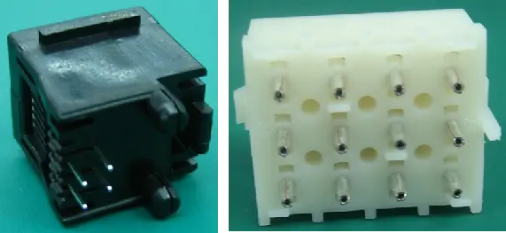 连接器防呆极性